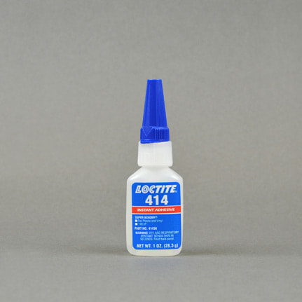 漢高樂(lè )泰 Super Bonder414 塑料和乙烯基瞬間粘合劑 瞬干膠 透明 1盎司瓶裝
